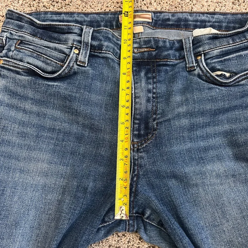 KUT From The Kloth Catherine Boyfriend Women's Jeans Indigo Sz 12 - Picture 5 of 6